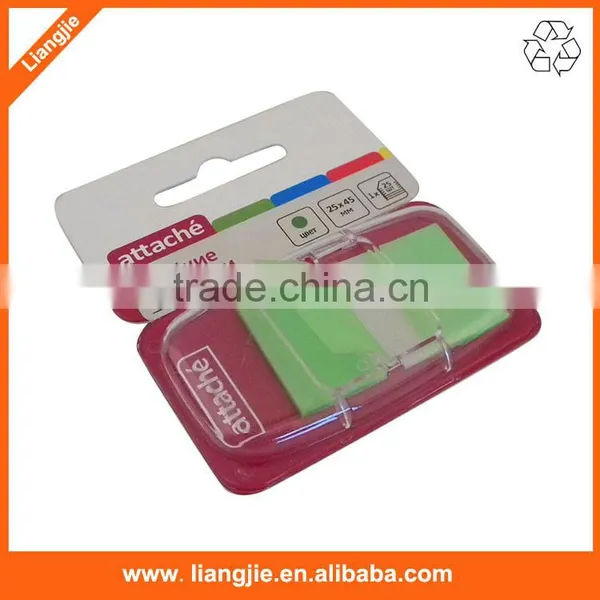 Transparent Fluorescent Pop up PET Printing Full Colors Index Sticky Note photo-2