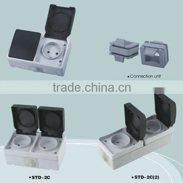 Waterproof Socket waterproof plugs and sockets,waterproof switch socket