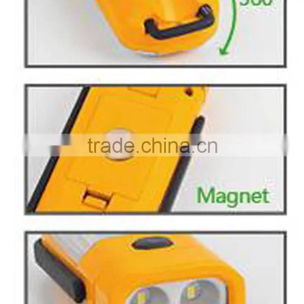 Portable Hanging Multi-functional 3W COB Work Light for Home, Emergency, Camping,Power-outage,work Light With Magnets photo-2