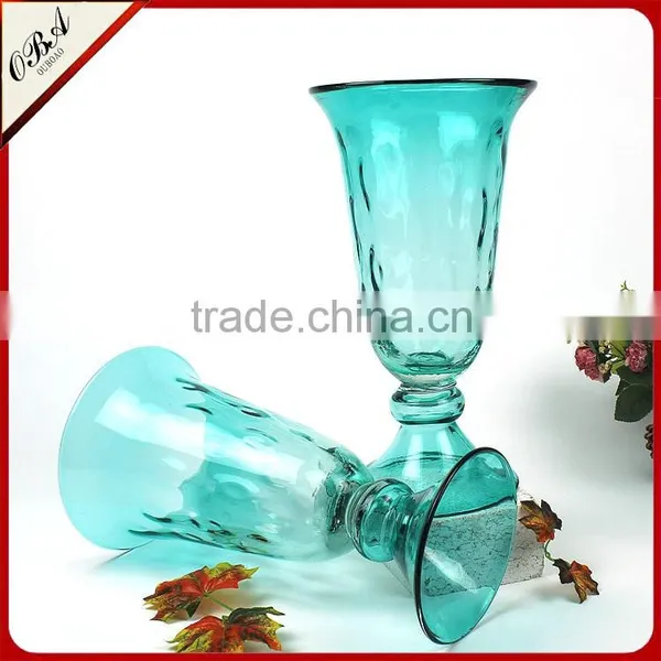 Wholesale Direct Sales Creative Glass Vase for Wedding Centerpiece / Flower Shape Cheap Glass Flower Vase for Terrarium photo-3