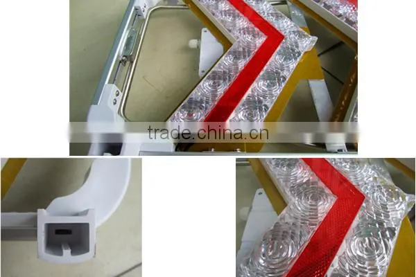 Solar LED Construction Road Traffic Warning Sign photo-4