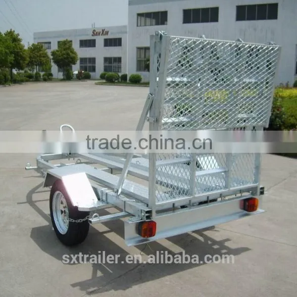 Motorcycle Trailer E4 With Loading Ramp photo-3