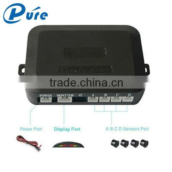 Rainbow LED Display Parking Sensor System With 4 Sensors and Hunman Voice Alarm photo-6