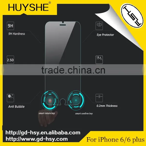 2016 Best Selling Smart Key Tempered Glass Protector 0.3mm for Iphone 6s photo-6