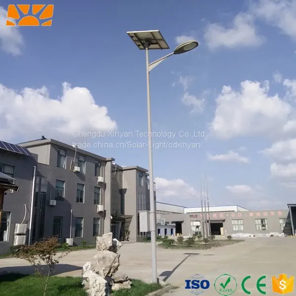 IP65 40W Led Solar Street Light Price With 9 Meters Solar Street Light Pole