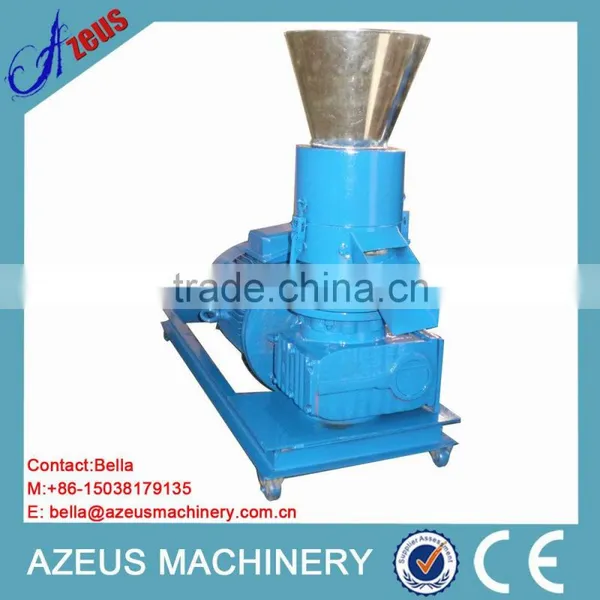 5.5KW Flat Die Electric Wood Pellet Mill photo-2