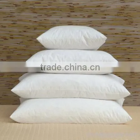 Feather and Down Filled Cotton Fabric Goose Down Pillow