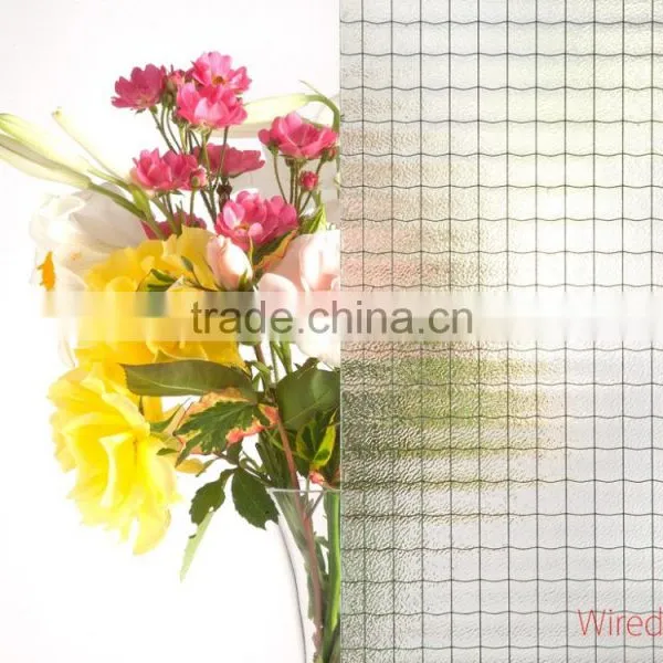 Fire-proof Glass Door Customizable Wired Glass, Wired Safe Glass, Wired Frosted Glass photo-4