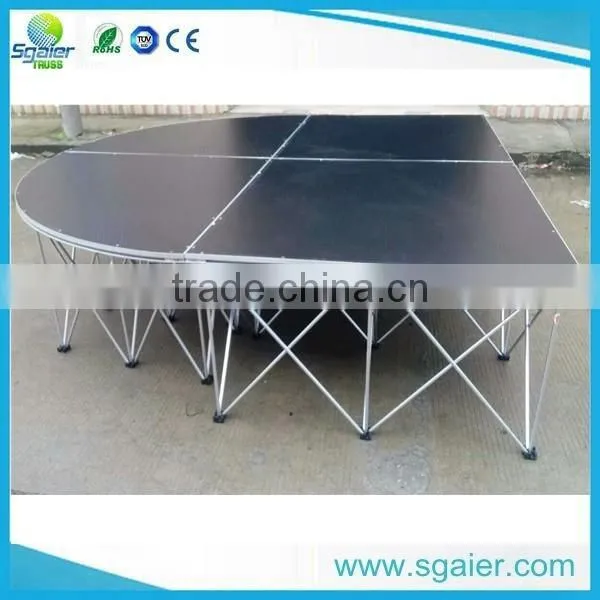 Latest Style Easy Install DIY Aluminum Portable Truss Stage for Exhibition photo-5