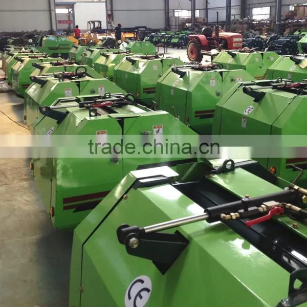 Fully Stocked Hay Grass Straw Silage Alfalfa Available Hay Bale Compress Baler Machine Made in China photo-3