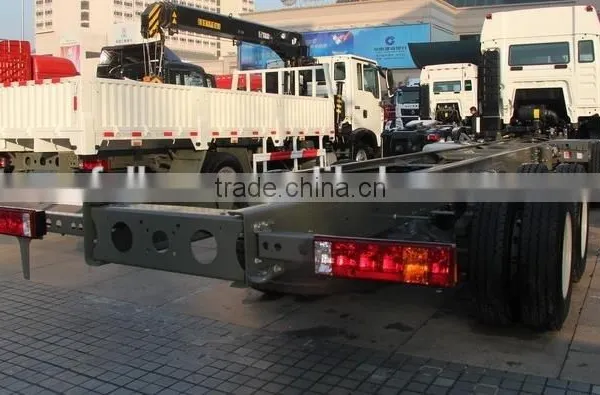 Diesel Type HOWO T5G Cargo Truck Chassis 310hp 8*4 20ton photo-5