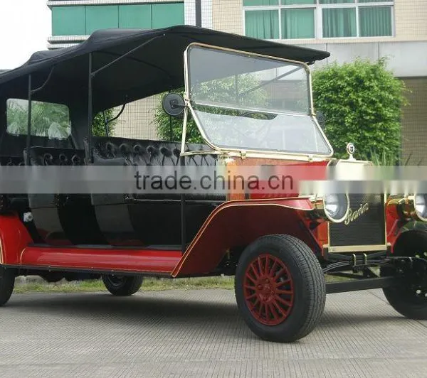 Resort 8 Person Classic Golf Vehicle Sightseeing Electric Vehicle photo-5
