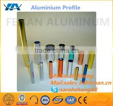 Aluminum Profile Extrusion Half Round,aluminum Profile for Sliding Wardrobes,types of Aluminum Profiles photo-3
