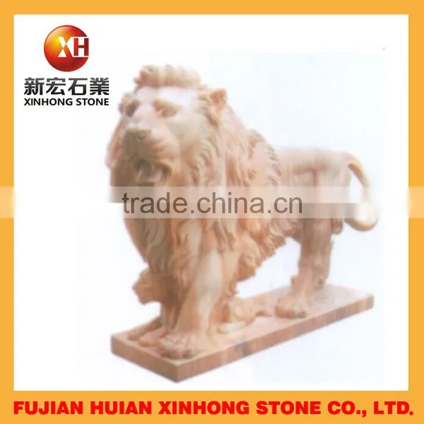 Big Stone Lion Statue in Garden Sculpture for Sale photo-4