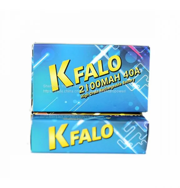 Kfalo 3.7В 18650 2100 мА.ч 40А