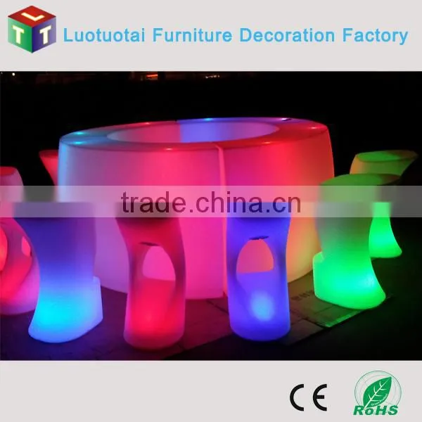 Hot Sale Rechargeable Color Changing LED Bar Chair photo-5