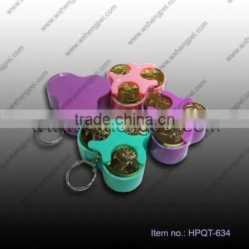 plastic coin holder