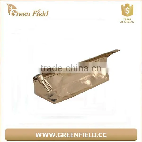 Environment Kraft Paper Pencil Bag Durable Recycle Pencil Case photo-3