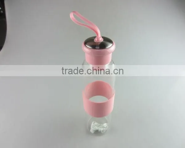 Glass Bottle With Silicone Heat Proof photo-4