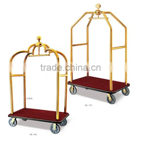 Airport Luggage Trolley Made in Metal With Two or Four Wheels photo-5