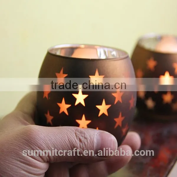 European Bar Decoration Candle Cup Candle Glass Jar photo-3