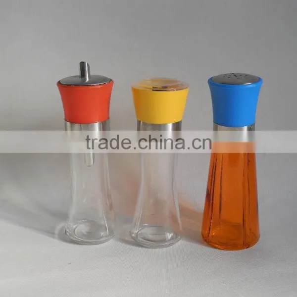 Glass Salt and Pepper Mills Black Pepper Grinder