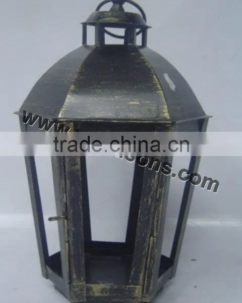 Colorful Windproof Metal Candle Lantern photo-2