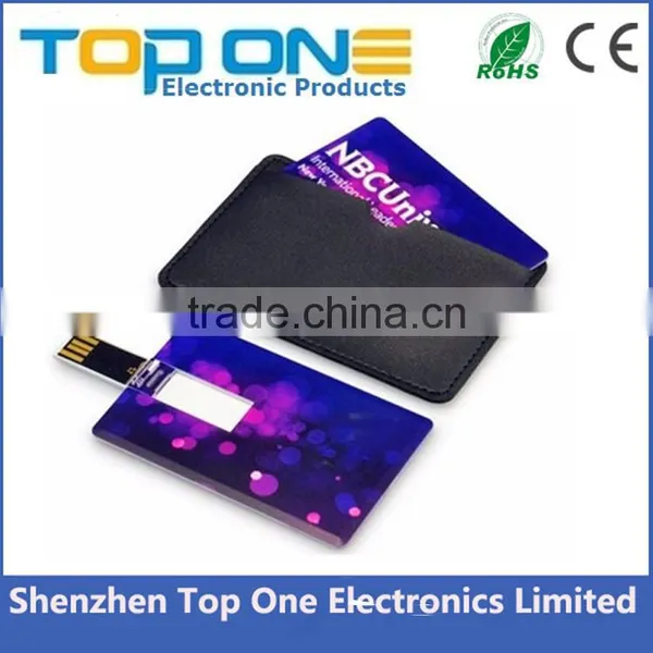 Custom Logo 4gb Credit Card Usb Flash Drive , Promotional Business Plastic Card USB Flash Stick photo-6