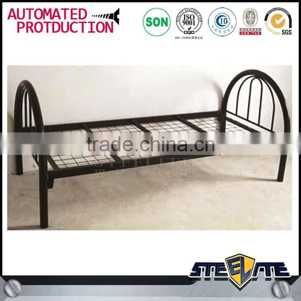 Adults Luoyang Knock Down Metal Steel Single Beds photo-4