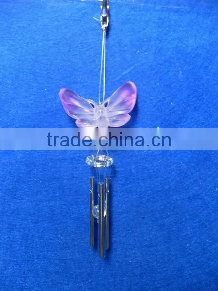 Summer Acrylic Reindeer Metal Wind Chime Aeolian Bells Ornament photo-6