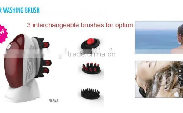Waterproof Electric Automatic Hair Growth Head Massager Lady Hair Wash photo-4