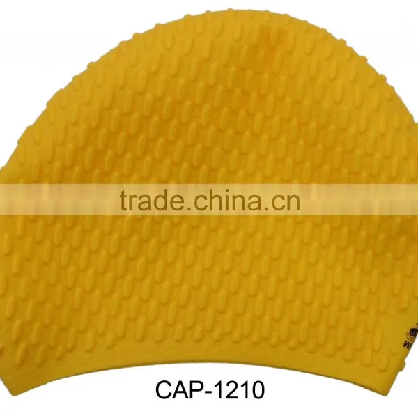 100% Silicone Shark Swim Cap,funny Swimming Cap,water Drop Design(CAP-1200) photo-6