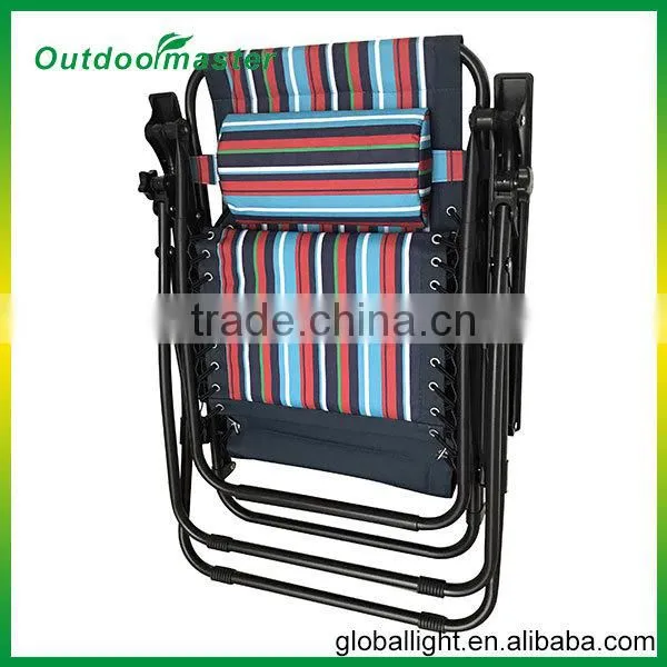 Garden Yard Lightweight Folding Quilted Zero Gravity Recliner Chair photo-6
