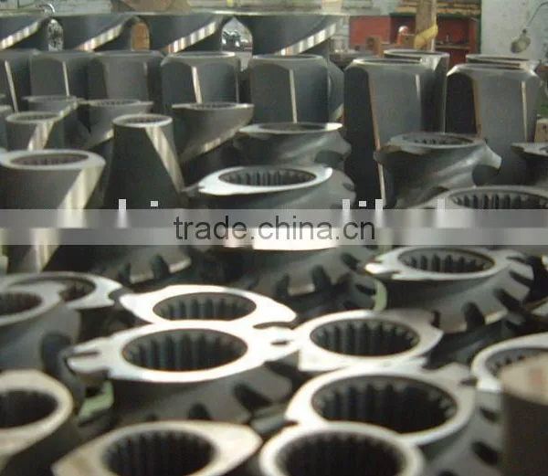 Segment Twin Screw for the Twin Compounding Extruder