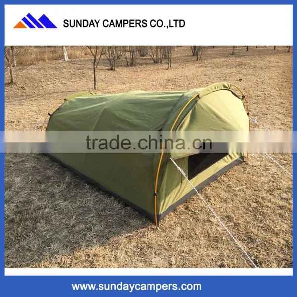 Double Size Swag Camping Swags Canvas Tent Deluxe Extra Large photo-5