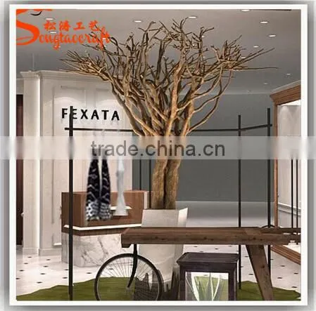 Chinese Factory Wholesale Directly Plastic Tree Trunk Plastic Slide Tree House for Decoration photo-4