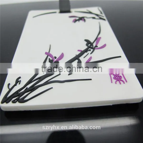 100% Eco-friendly Factory Direct Wholesale Silicone/PVC Luggage Tag photo-6