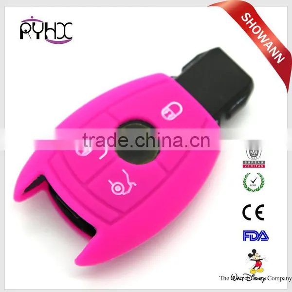 Super Quality Car Key Case Manufacturer Silicone Car Key Covers for Mercedes Benz photo-4