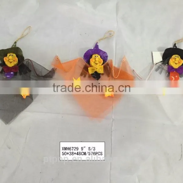 Straw and Fabric Scarecrow for Autumn and Harvest Decoration photo-4