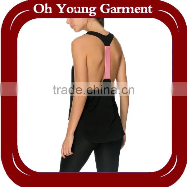 2017 China Manufacturer Woman off Shouder Open Side Tank Top