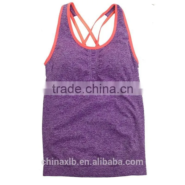 OEM Brands Women Tight Clothes Lady Yoga Vest Female photo-5