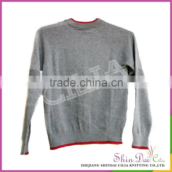 High Quality Custom Shaped Fashion 100% Cotton Kid Coat Sweater With Zipper photo-2
