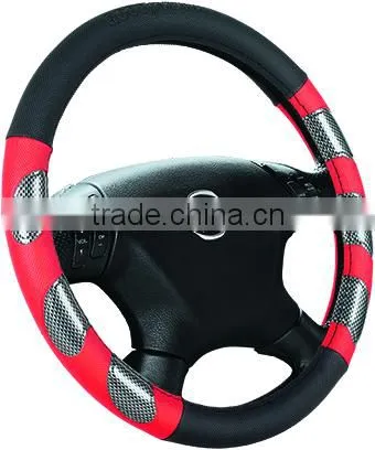 High Quality Comfortable PU Car Steering Wheel Cover photo-2