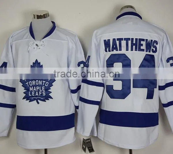 Sublimate Goalie Cut Toronto Maple Leaf Hockey Jersey photo-3
