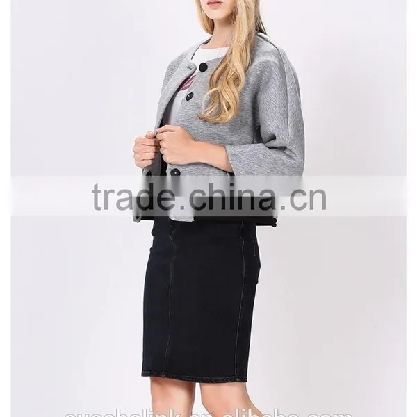 New Style Autumn Women Popular Fashion Fitted Softshell Jacket photo-2
