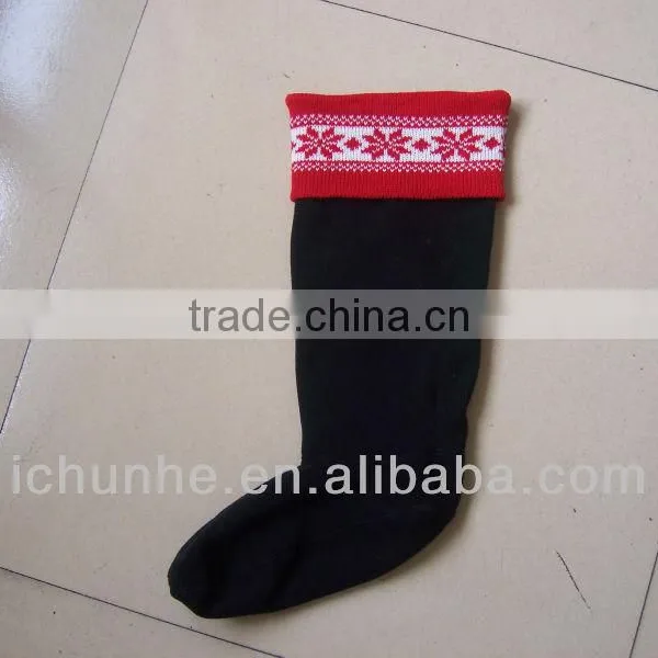 Majored in Fashion Black Useful Boot Socks Producer photo-4