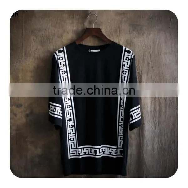 2017 Wholesale Men Plain Custom Longline t Shirt Printing Fitted Men' s Clothing Express China Supplier photo-2