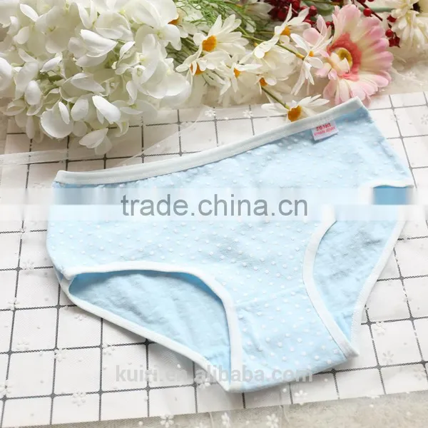 Cute Sexy Cotton Sweet Girl Briefs Fashion Women Underwear Cotton Panties Wih Lace Side photo-4