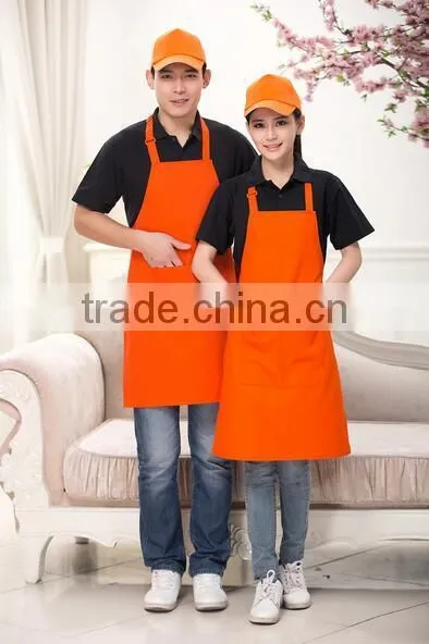Apron Custom Logo Overalls Apron Han Edition Cafe Apron Hotel Restaurant Waiter Advertising photo-2