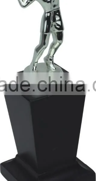 New Design Metal Badminton Trophy for Winner photo-2